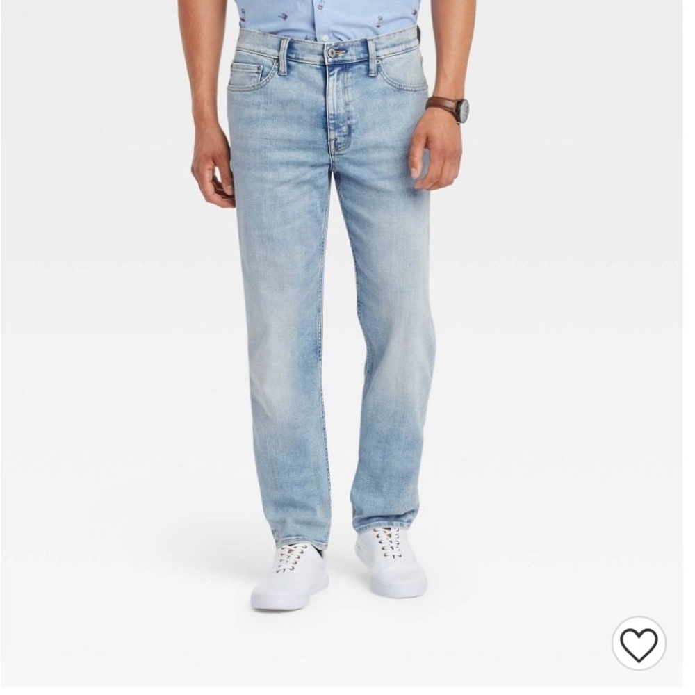 NWT GOODFELLOW MENS JEANS SLIM STRAIGHT FIT